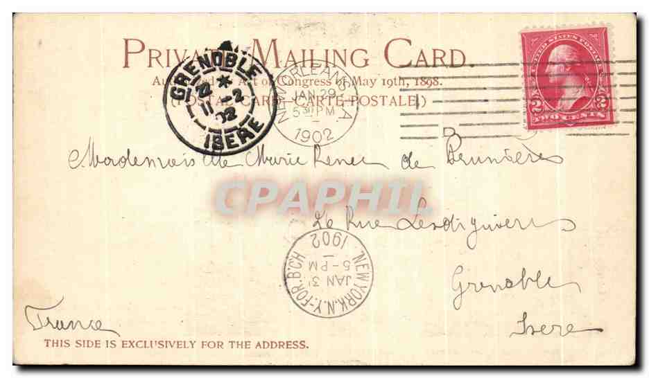 CPA St Roch s Chapel And Campo Santo New Orleans — Verso