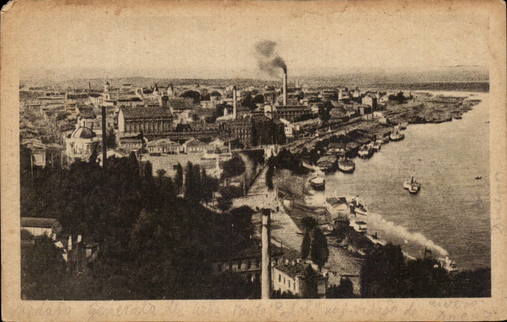 CPA Kiev Vue generale du Podol Ukraine Ukraine 
