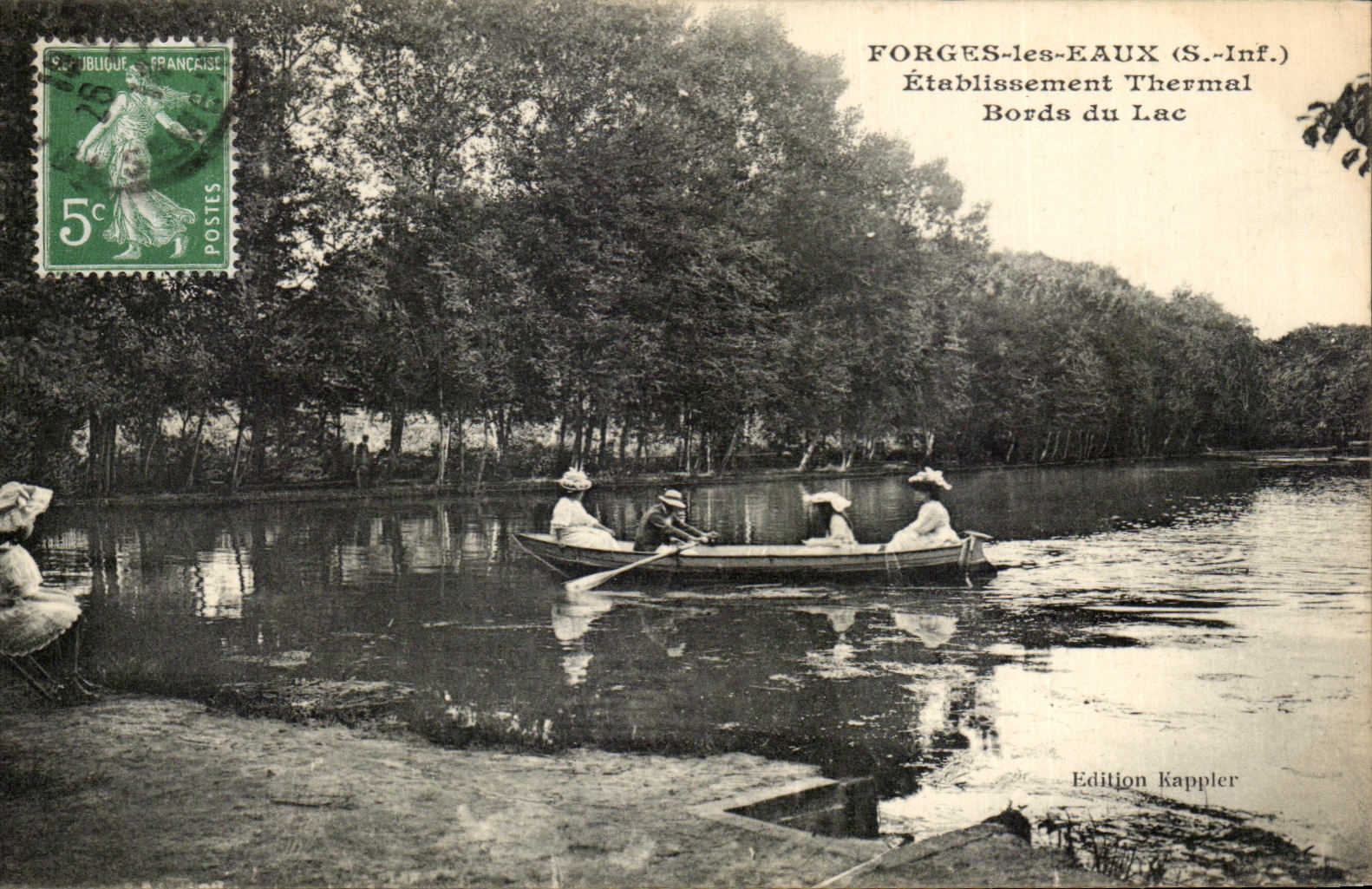 CPA Forges les Eaux Etablissement Thermal Bords du Lac