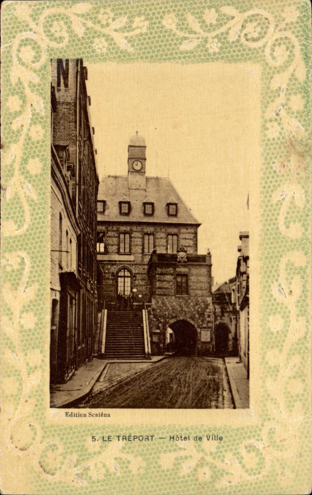 CPA Le Treport Hotel de Ville
