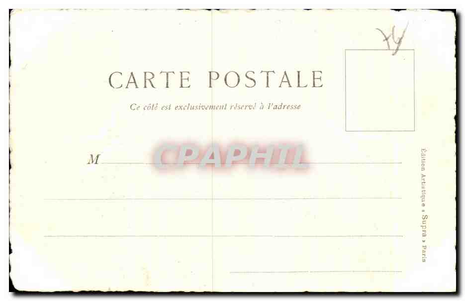 CPA En Normandie Chateau Mesnieres pres neufchatel — Rückseite