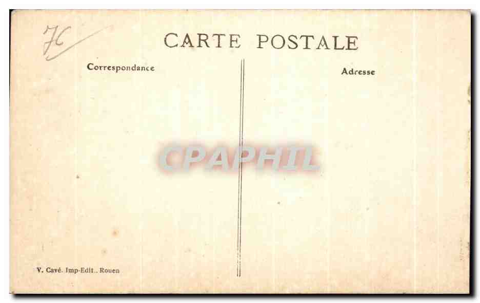 CPA Le Havre Le Grand Quai Bateaux — Rückseite