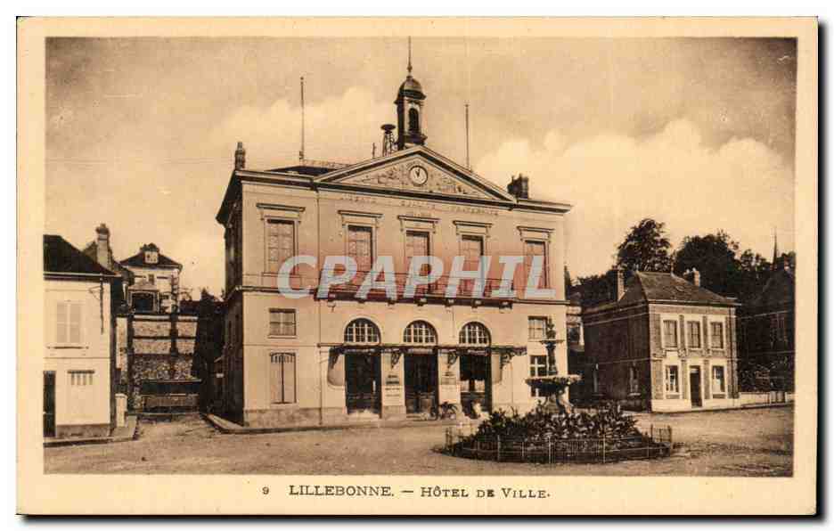 CPA Lillebonne Hotel De Ville