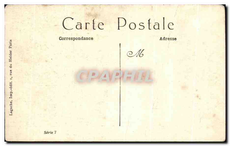CPA Femmes nues erotique — Rückseite