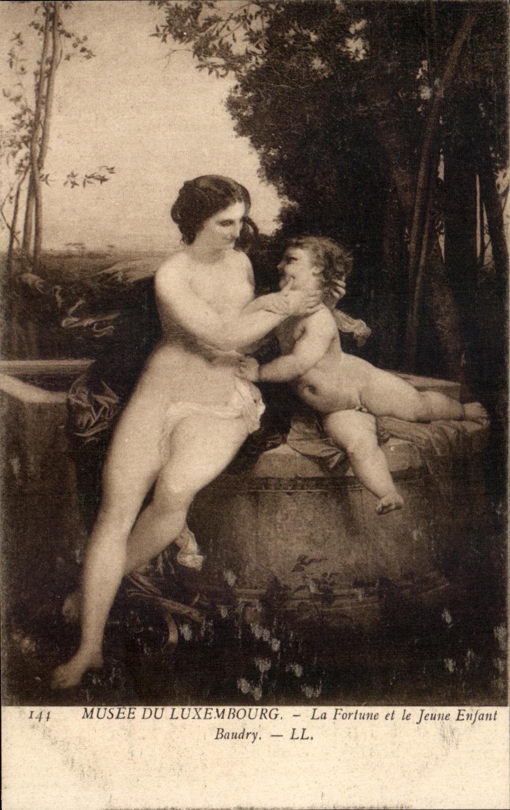 Musée du Luxembourg — La Fortune et le Jeune Enfant — Baudry — LL — n° 144
