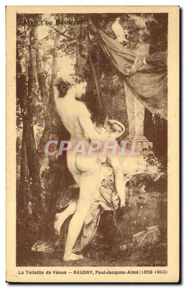 La Toilette de Vénus — Musée de Bordeaux — Édition Artigue (1866)