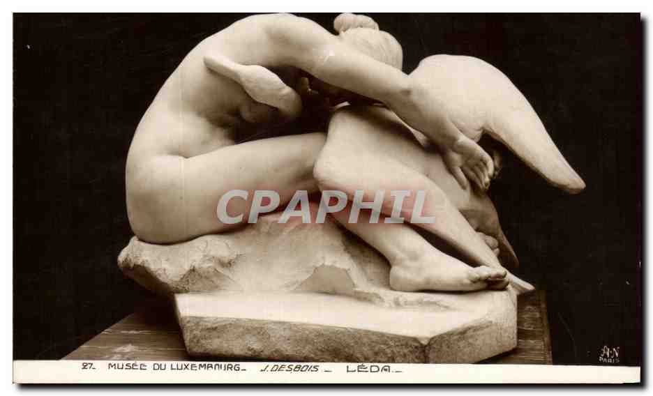 Léda — Sculpture de J. Desbois — Musée du Luxembourg, Paris