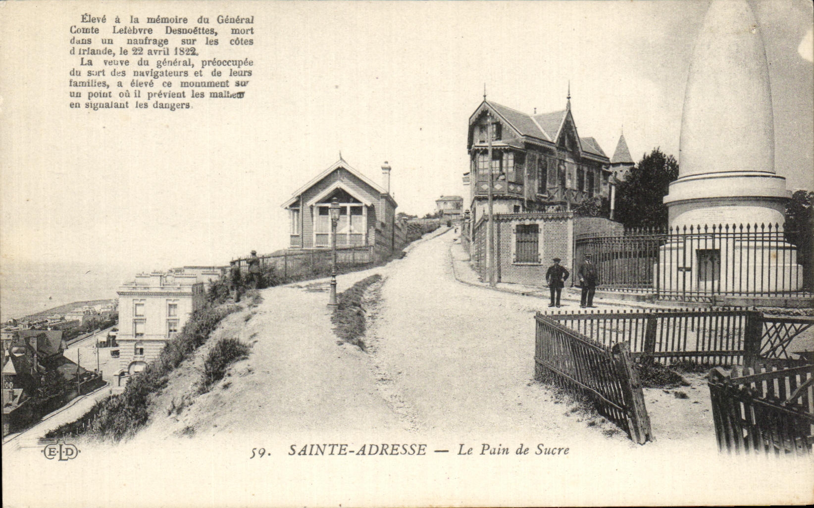 CPA Sainte Adresse La Pain de Sucre