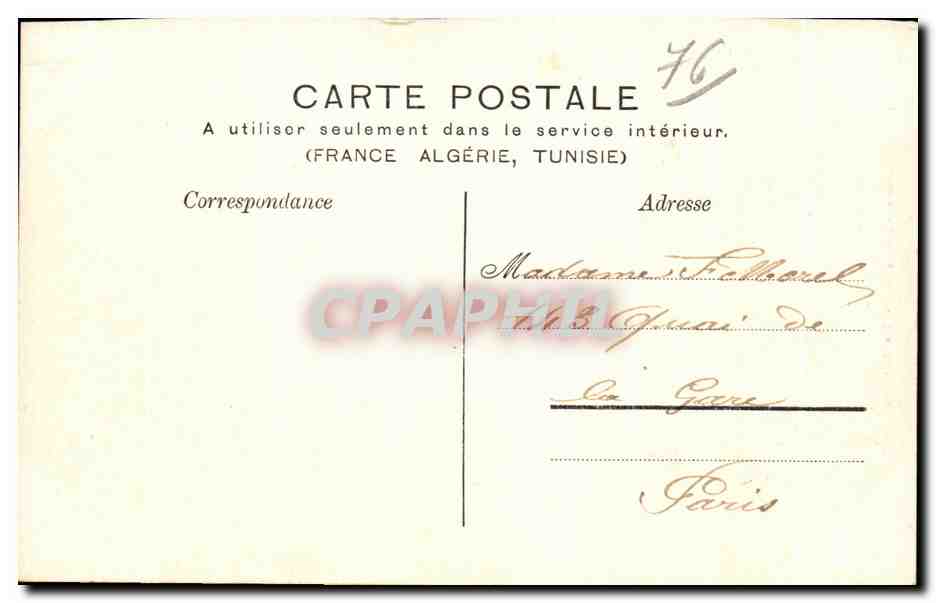 CPA La Normandie Gournay en Bray L hospice — Rückseite