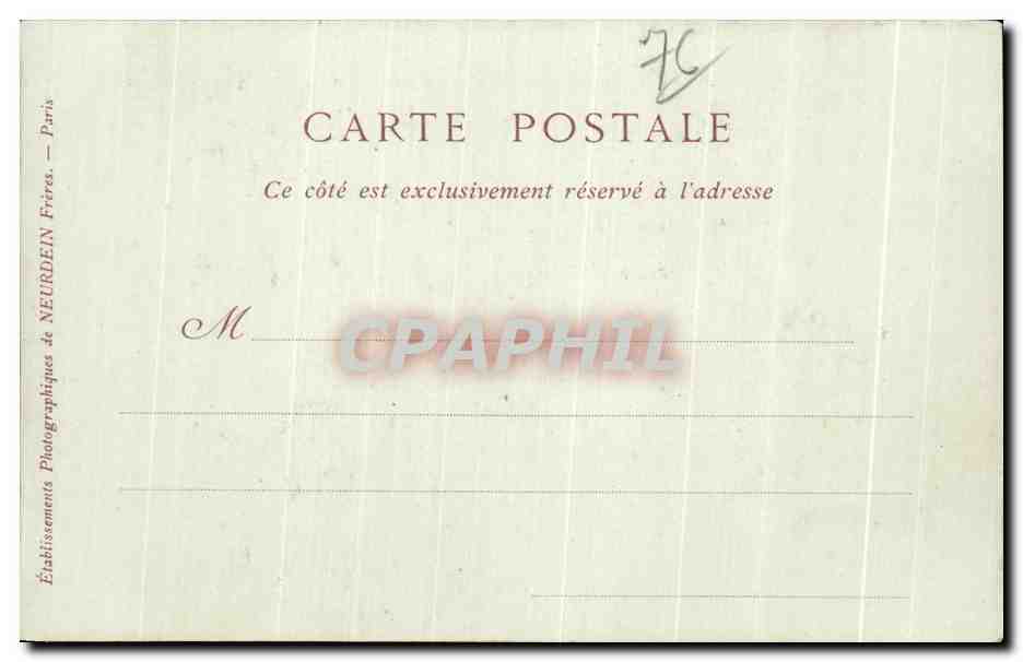 CPA Rouen Anciennes Moeurs Et Coutumes de Rouen Droit de grace de l archeveque de Rouen en faveur d un condamne a mort  — Verso