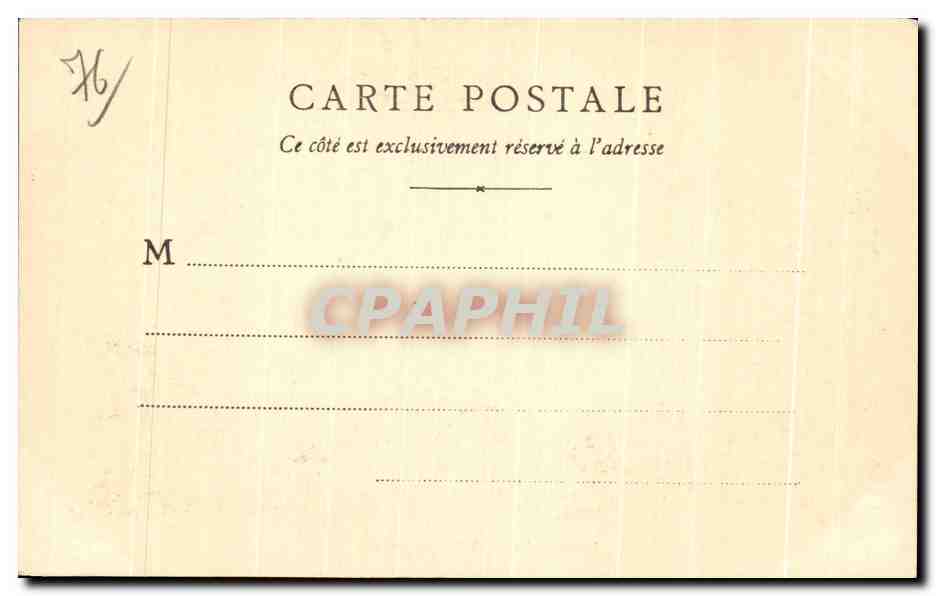 CPA Le Havre Le Port en 1776 — Rückseite