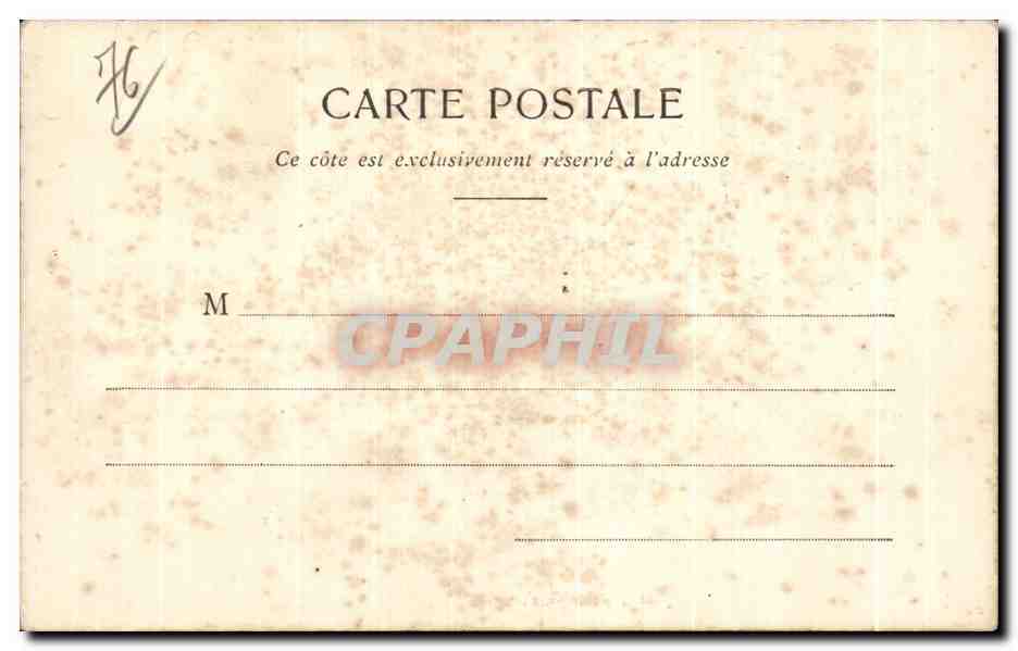 CPA Folklore costume La Polletaise Femme  — Verso