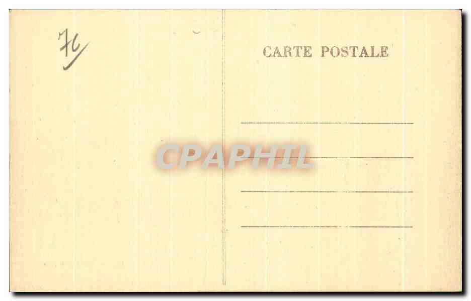 CPA Dieppe Les Tourelles Au pavillon bleu  — Rückseite