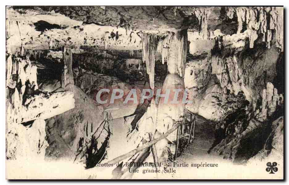 Grottes de Bétharram — Partie supérieure — Une grande Salle