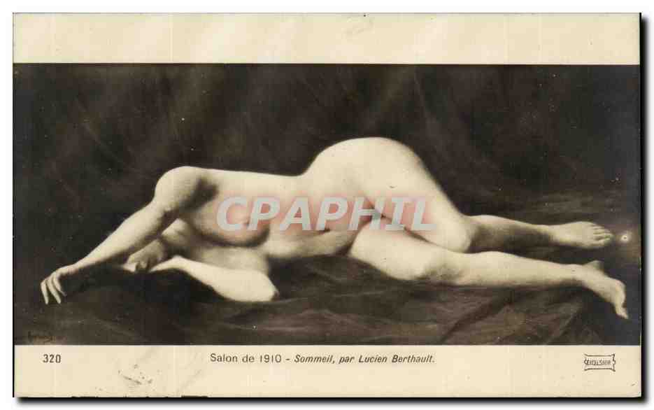 Sommeil - Salon de 1910 - par Lucien Berthault