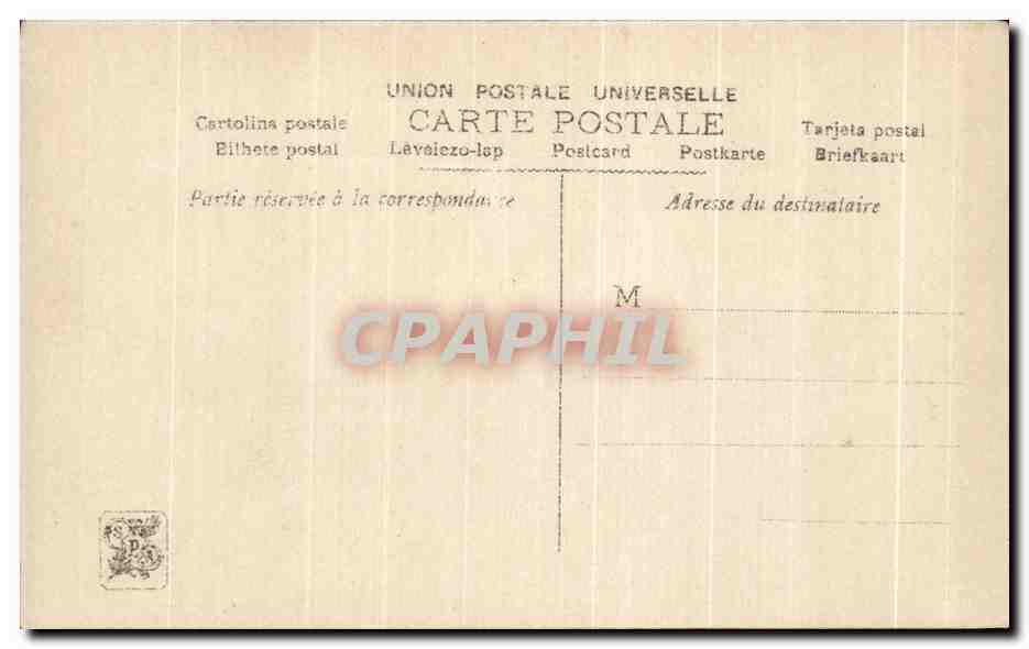 CPA Femme nue erotique Salon 1910  — Verso