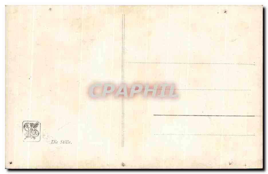 CPA Femme nue erotique Paris 1910 Le calme — Verso