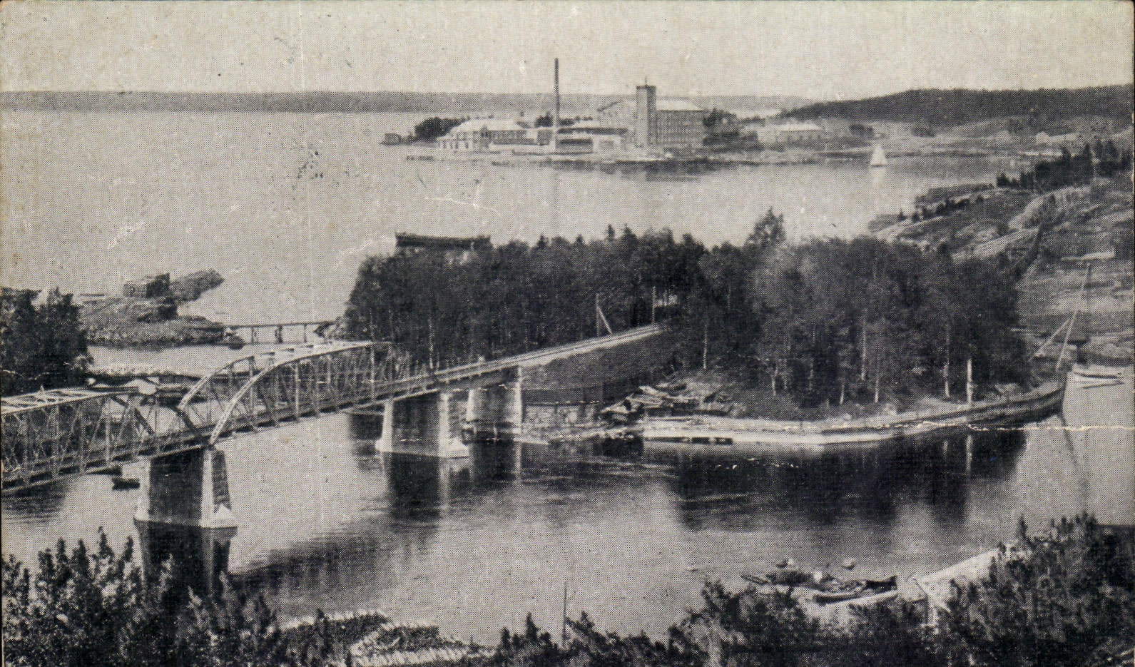 CPA Tampere Rantamaisems Nasijarvelts Tammerfors Standparti Finland Finlande 