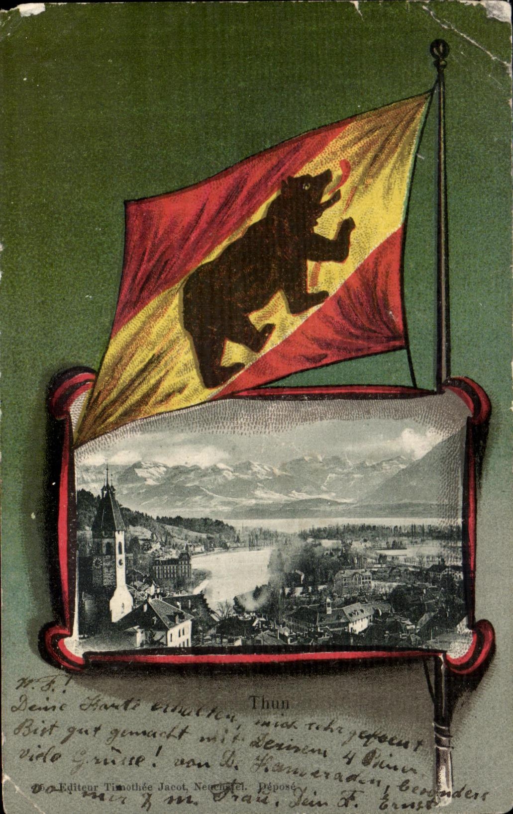 CPA Thun Ours Bear Suisse