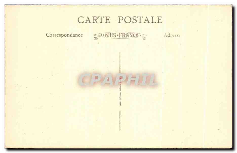 CPA Saint Jean Baptiste de la salle Saint Gregoire  — Rückseite