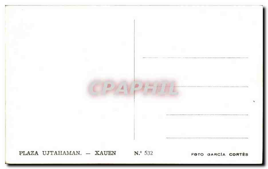 CPA Plaza Ujtahaman Xauen — Back