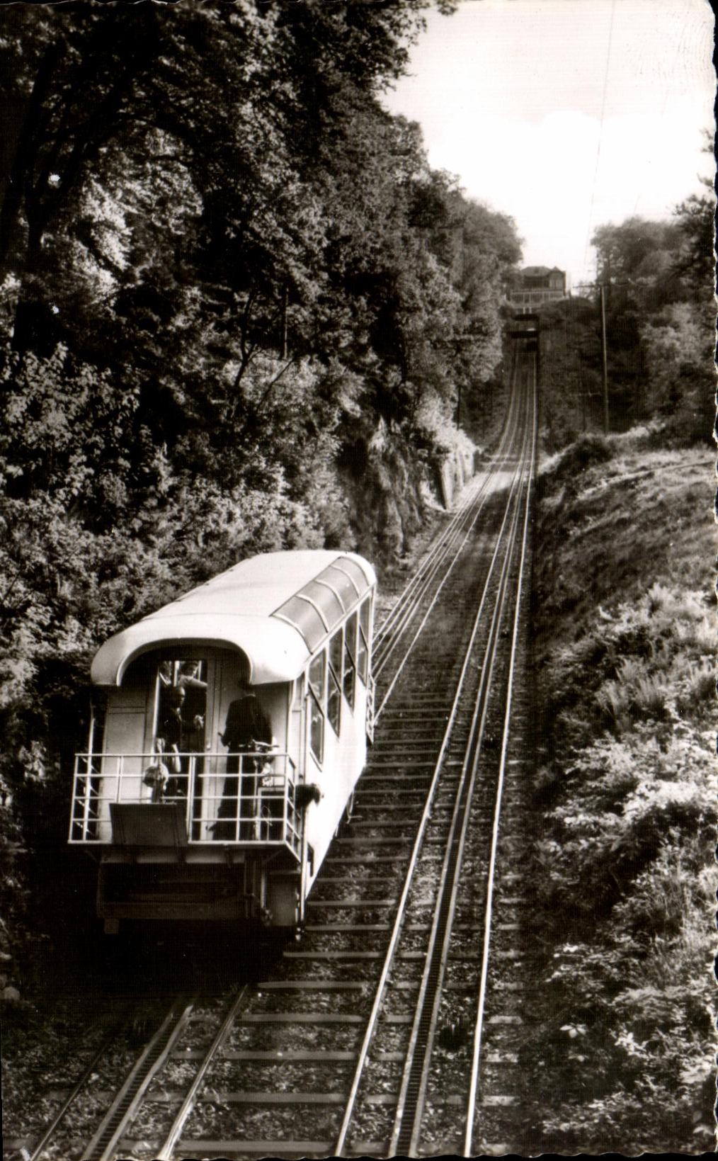 CPA Bad Ems Malbergbahn Funiculaire