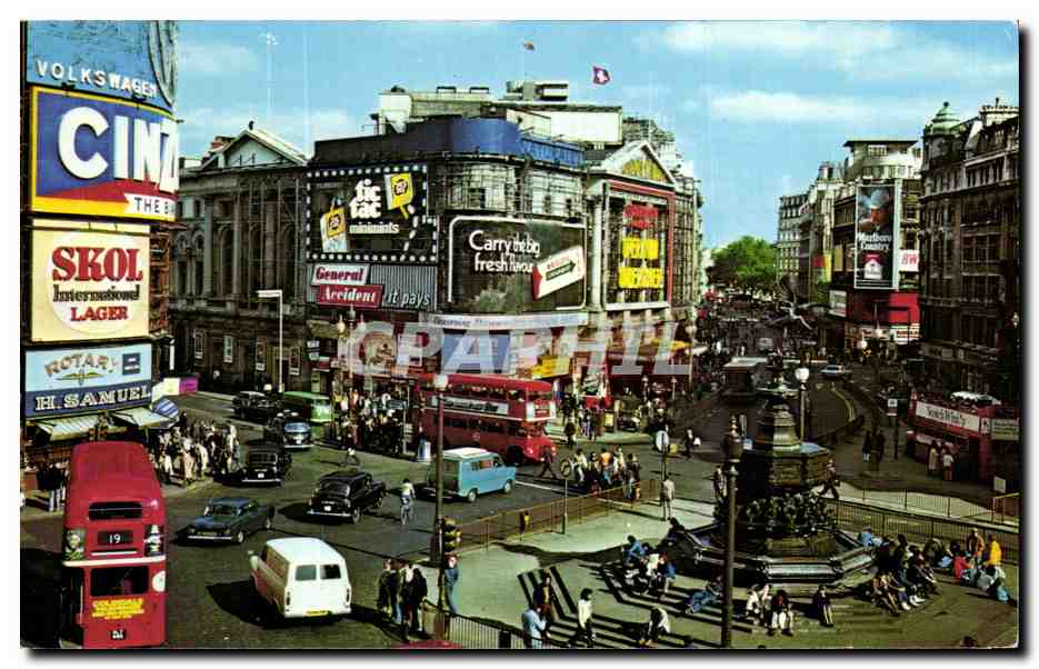 CPA Piccadilly Circus London 
