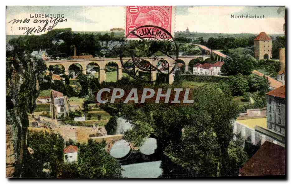 CPA Luxemburg Nord Viaduct