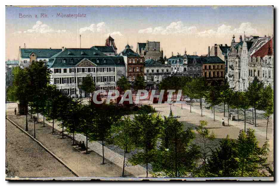 CPA Bonn Rh Munsterplatz