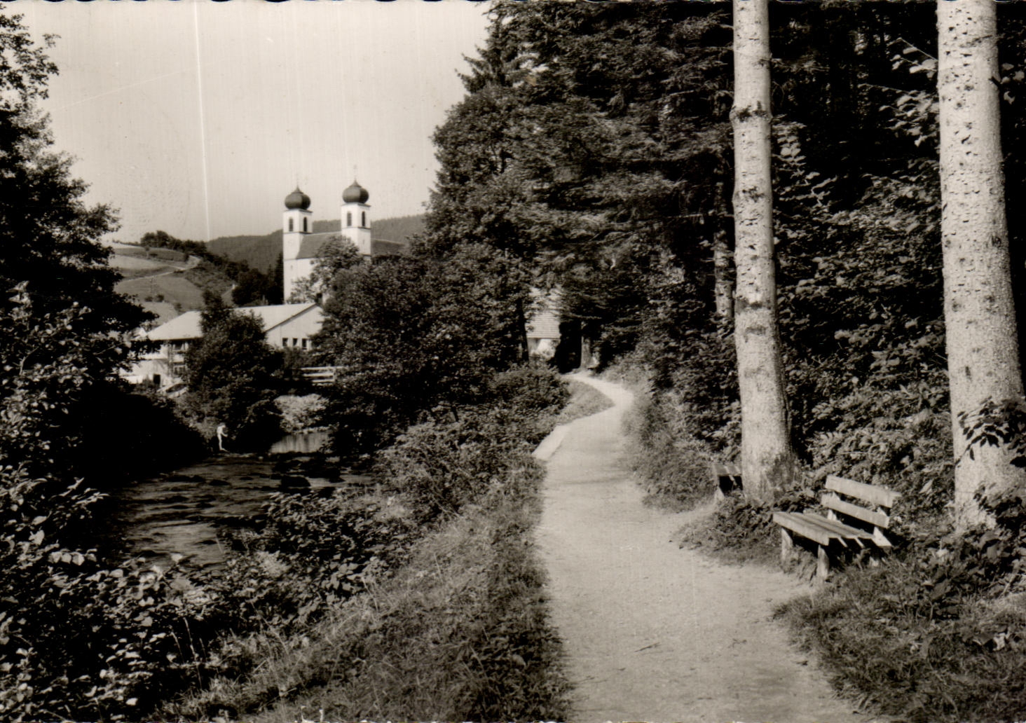CPA Luftkurart Schapbach Im Wolftal Schwarzwald