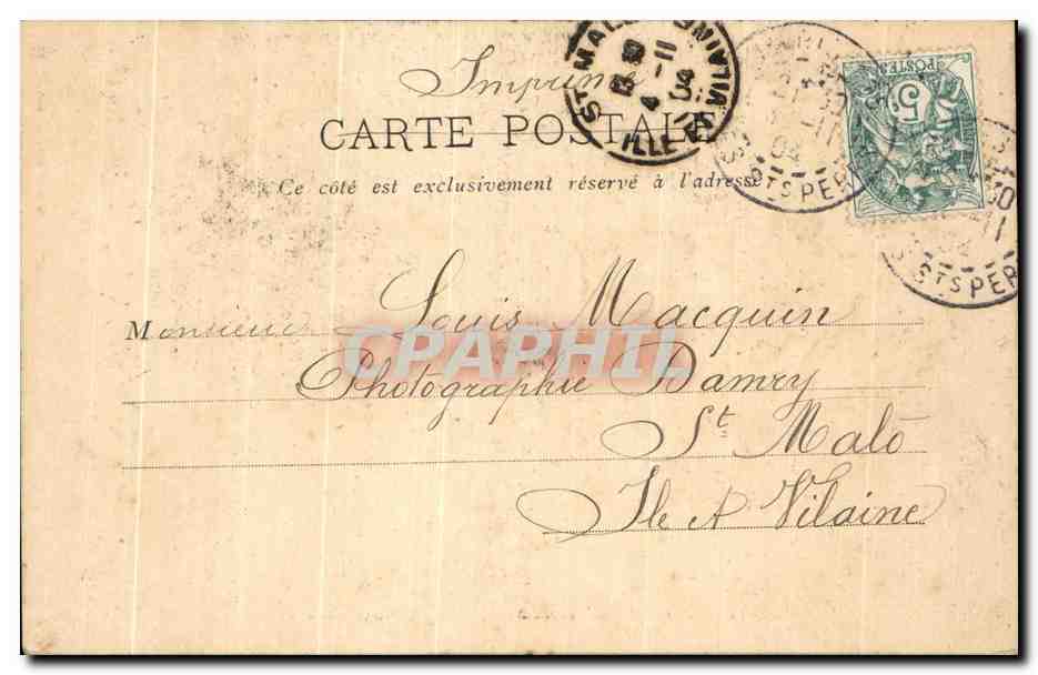CPA Les Delices de la Maternite  — Rückseite