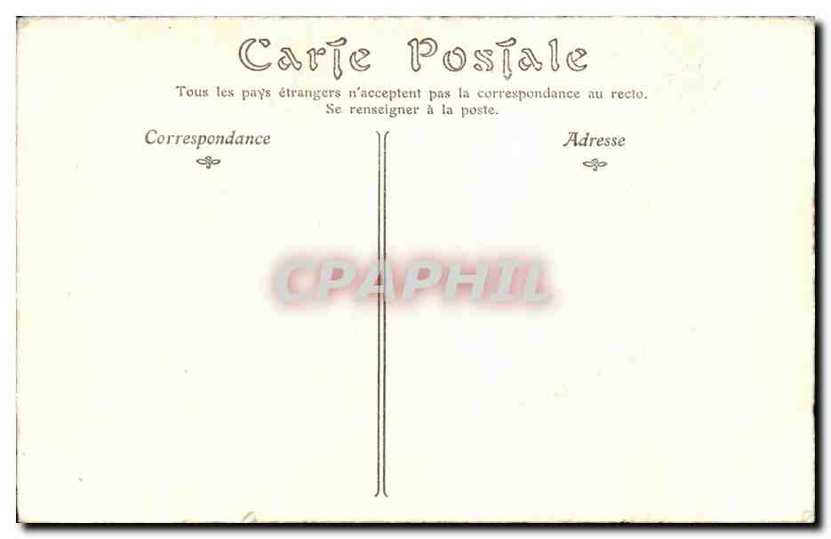 CPA L Oeuvre De Chardin Reproduction de la gravure de Leplete Le toton  — Rückseite