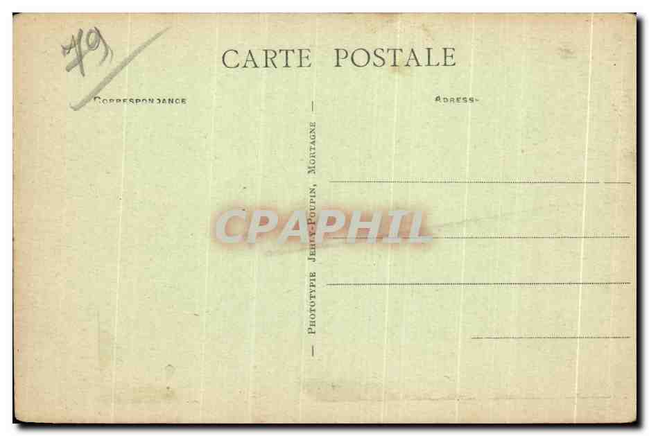 Bressuire (Deux-Sèvres) — Panorama pris des Tours de Notre-Dame — Phototype Jehan-Poupin, Mortagne — Reverso
