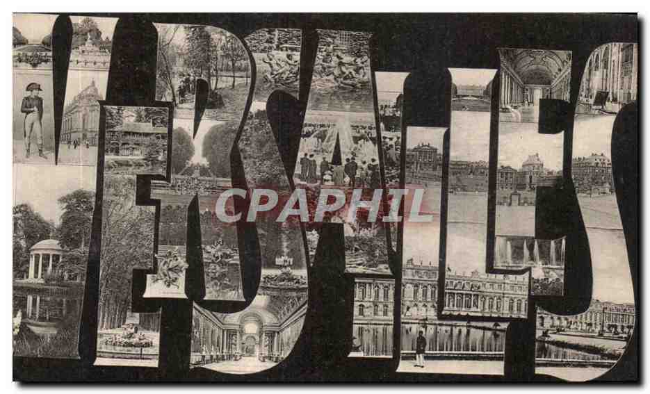 CPA Versailles Napoleon 