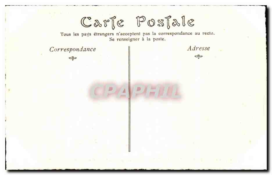 CPA Les Maitres De L Estampe Au XVIII Siecle Boucher Aveline  — Verso