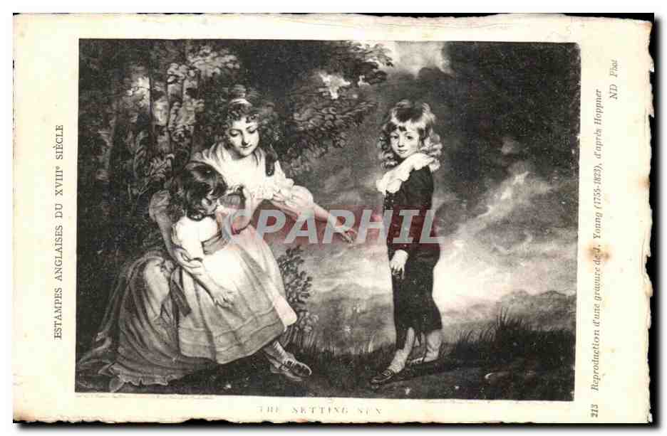 CPA Young d apres Hoppner Enfants