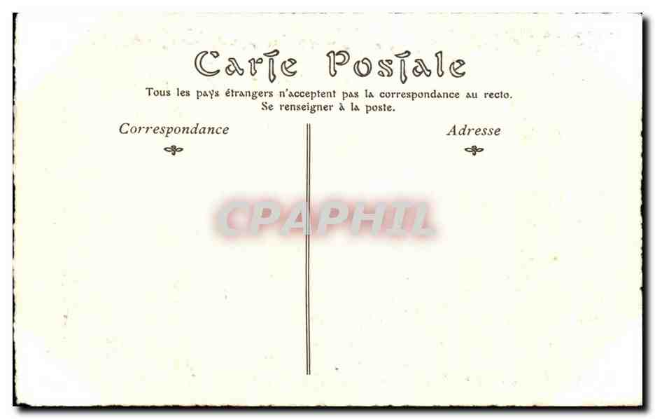 CPA L Hommage Reciproque Gaultier Saint aubin  — Rückseite
