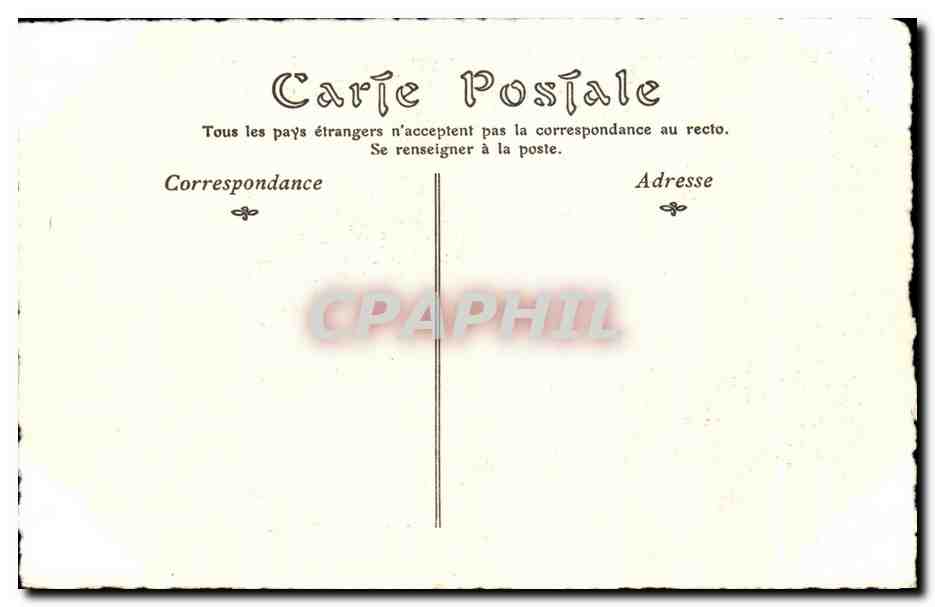 CPA Estampes Anglaises Du XVIII Siecle Joshua Reynolds — Verso