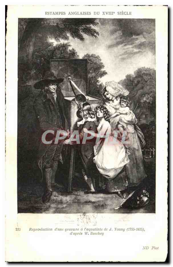 CPA Estampes Anglaises Du XVIII Siecle Young Beechey