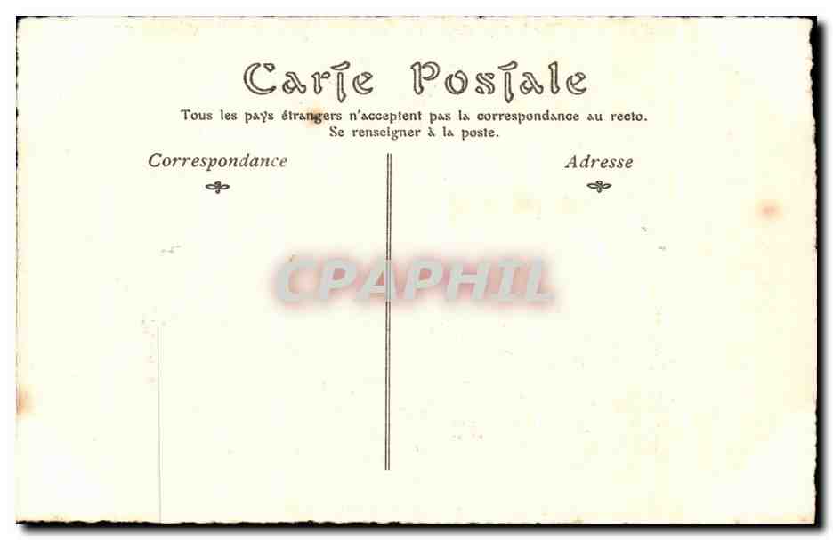 CPA Le Satyre refuse Reproduction d une gravure en maniere de crayon en couleur de Damarteau — Back