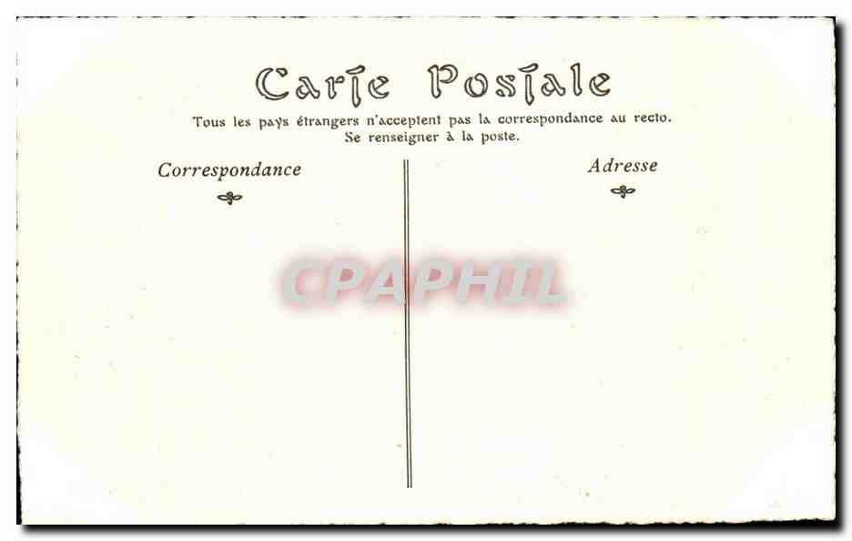 CPA Les Maitres De L Estampe L Oeuvre De Moreau Le Jeune Les precautions  — Rückseite