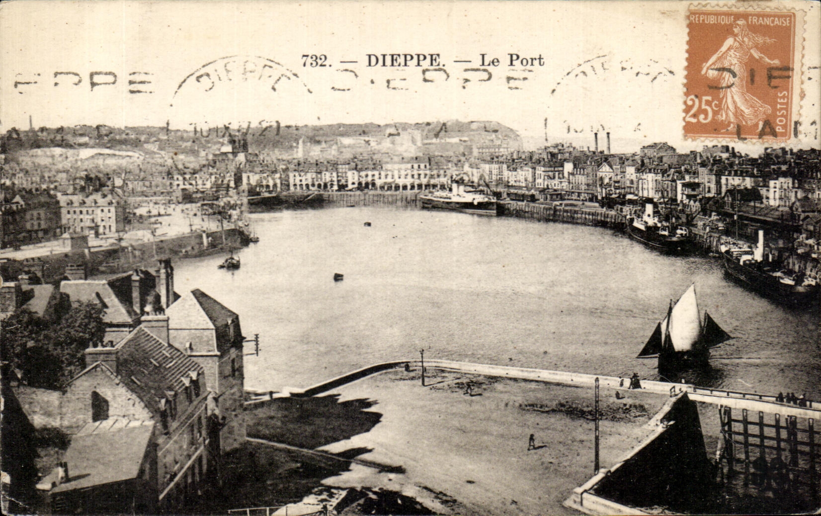 CPA Dieppe Le port