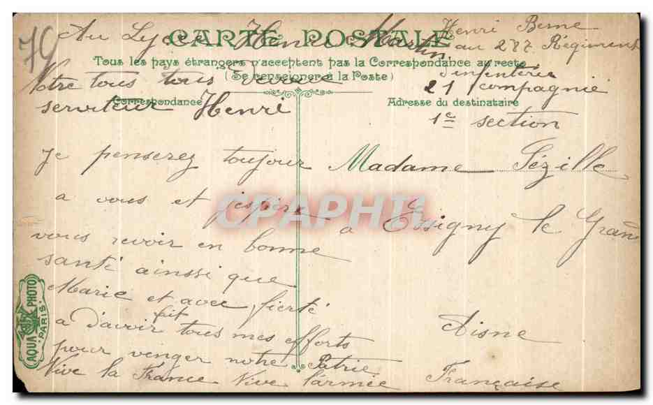 CPA Dieppe La Plage Derant le Casino Enfants — Verso