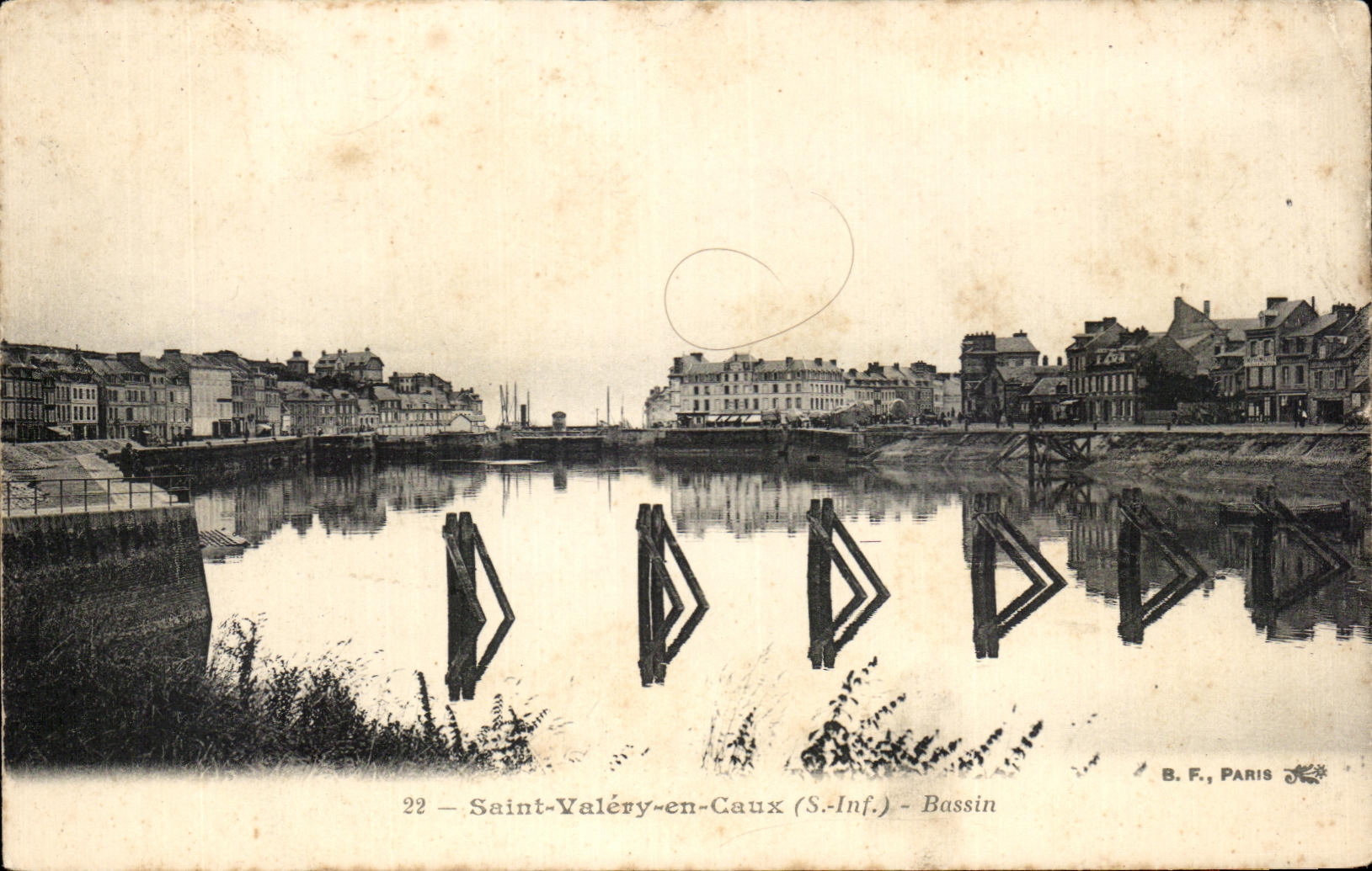 CPA Saint Valery en Caux Bassin
