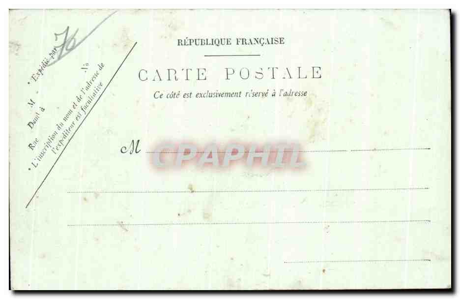 CPA Le Havre La Jetee et I Avant Port Bateau — Verso