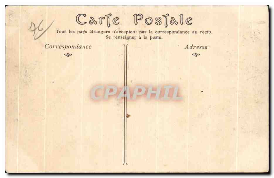 CPA Le Havre Embarcadere du Bateau de Southampton — Rückseite