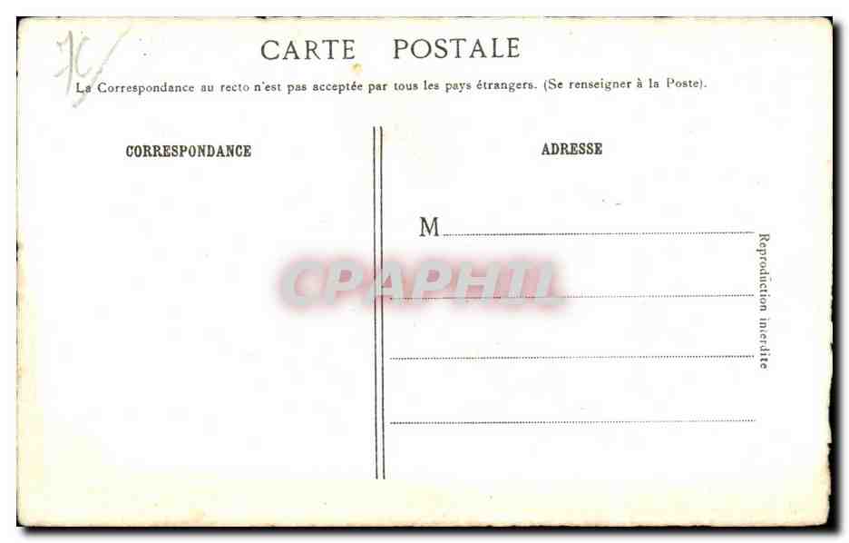 CPA Rouen Eglise Saint Ouen (prise rue du Loup) — Rückseite