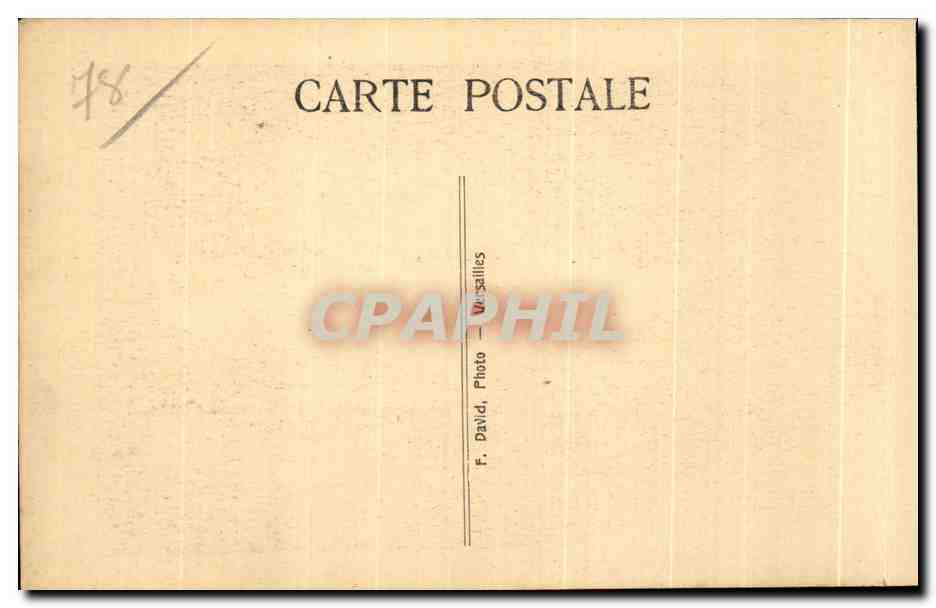 Chevreuse — Château de la Madeleine — Construit en 975, détruit en 1624 — La Tour fendue — Reverso