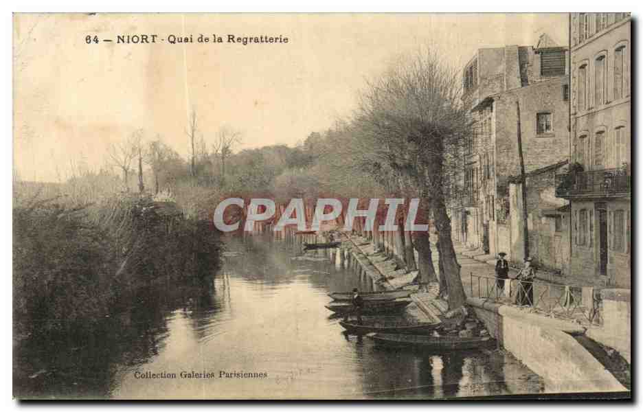 CPA Niort Quai de la Regratterie