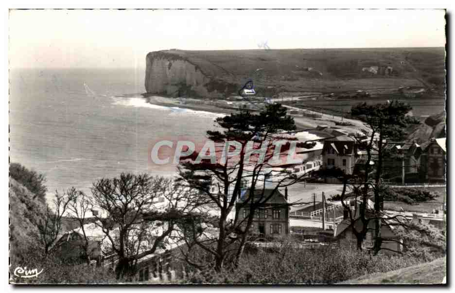 CPSM Veulettes Falaise du Pont Rouge
